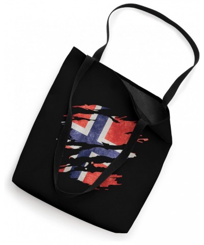 Norway - national flag, scratches, cracks Tote Bag $10.90 Totes