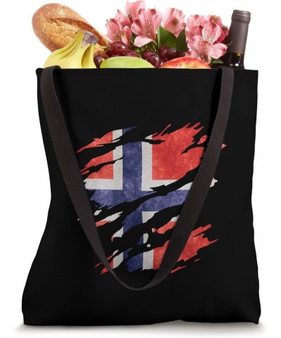 Norway - national flag, scratches, cracks Tote Bag $10.90 Totes