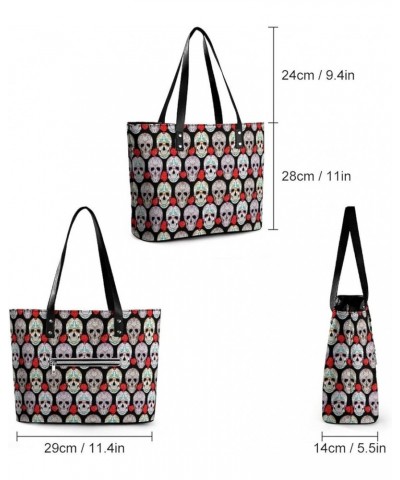 Large Capacity Work Tote Bags Leather Big Purses And Handbags Big Commuter Bag Color561 $23.30 Totes