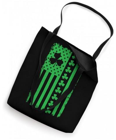 Lucky Irish American St Patricks Day US, Ireland Flag Tote Bag $15.38 Totes