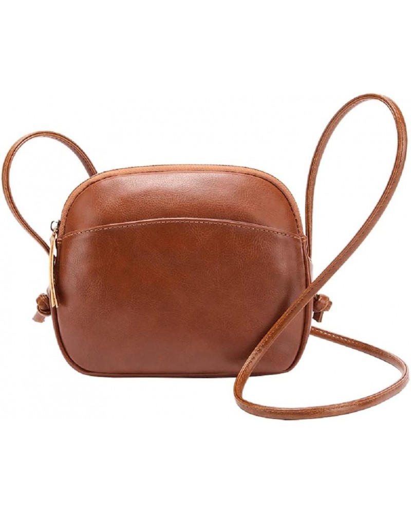 Crossbody Bag for Women Small PU Leather MINI Shoulder Purses for Girls, Fashion Phone Bag Lightweight (Black) Brown $26.42 T...