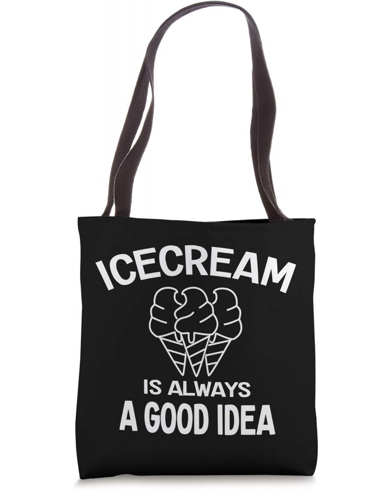 Icecream Party Ice Cream Scoop Flavor Cone Summer Decoration Tote Bag $13.84 Totes