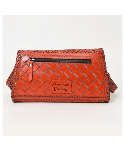 American Darling Wallet Hand Tooled Genuine Leather women bag western handbag purse Adbg1134i $54.39 Wristlets