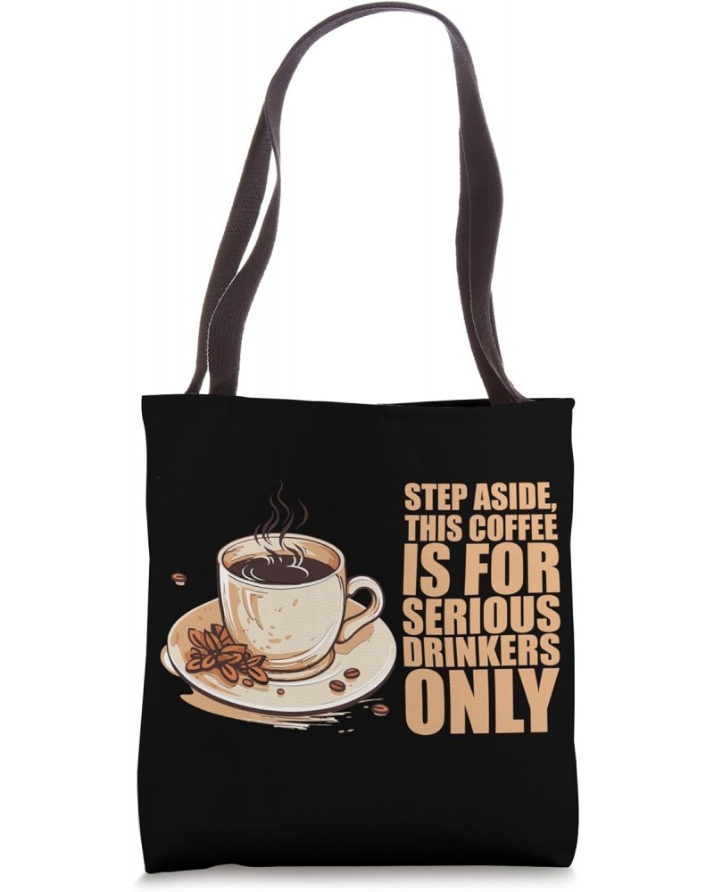 Coffee Cup Barista Coffein Morning Funny Sarcastic Coffee Tote Bag $14.93 Totes