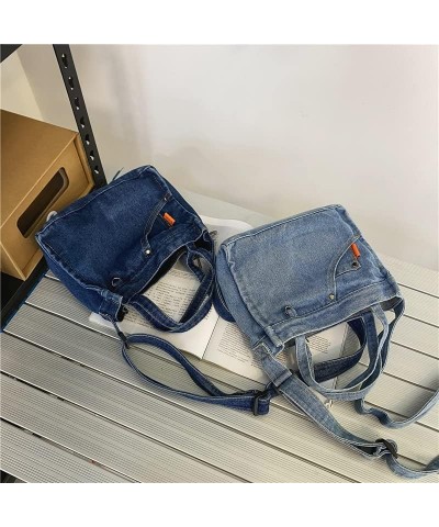 Grunge Crossbody Purse Y2k Aesthetic Purses for Women Crossbody Bag Small Crossbody Bags for Women Trendy Blue $14.74 Crossbo...