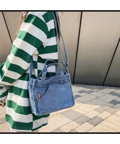 Grunge Crossbody Purse Y2k Aesthetic Purses for Women Crossbody Bag Small Crossbody Bags for Women Trendy Blue $14.74 Crossbo...