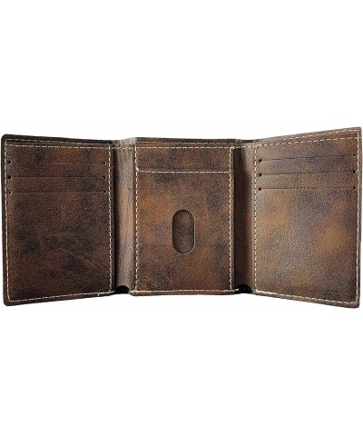 O'Farrell Irish Coat of Arms Rustic Leather Wallet $17.67 Wallets