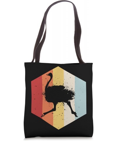 Retro Ostrich Emu Flightless Bird - Vintage Ostrich Tote Bag $9.02 Totes