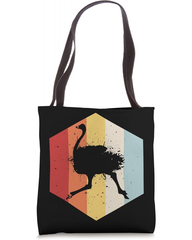 Retro Ostrich Emu Flightless Bird - Vintage Ostrich Tote Bag $9.02 Totes