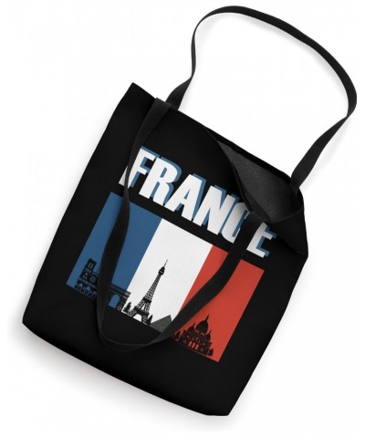 France Paris Travel French Flag Vacation Souvenir Tote Bag $12.99 Totes