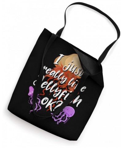 Funny Aquarist Ocean Animal Sea Creature Gift Jellyfish Tote Bag $10.56 Totes