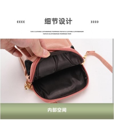 Crossbody Phone Bag for Women Leather Ladies Flip Cross Body Wallet Mini Handbags Phone Purse Brown $22.68 Totes