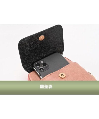 Crossbody Phone Bag for Women Leather Ladies Flip Cross Body Wallet Mini Handbags Phone Purse Brown $22.68 Totes