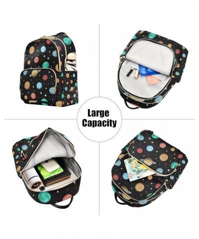 Small Backpack for Women Travel Bag Solar System Planets Space Daypack Purse Fashion Shoulder Bag Rucksack Small A521 $11.44 ...