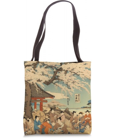 Cherry Blossom Sumo Showdown Tote Bag $13.15 Totes