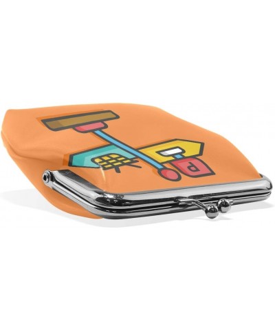 Cartoon Burger Leather Kiss-Lock Coin Purse Wallet Portable Clutch bag For Women Girls Colour8 $14.15 Wallets