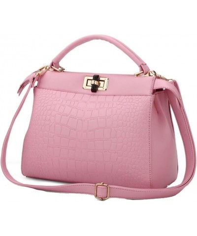 HB420034 Spring PU Leather Women's Handbag,Square Cross-Section Kitten Package C3 $17.78 Handbags