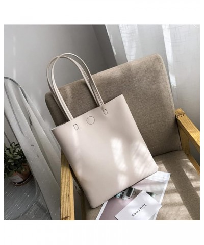 Hobo Bags for Women Leather Handbag Crossbody Bucket Tote Purse Ladies Shoulder Bags White Beige $46.35 Totes