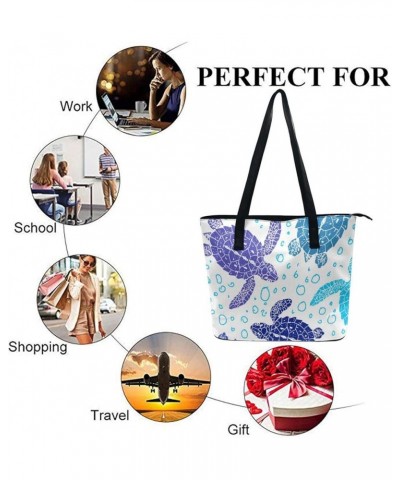 Big Shoulder Commuter Bag Soft Leather Handbags Work Tote Bag With Zipper Color461 $18.18 Shoulder Bags