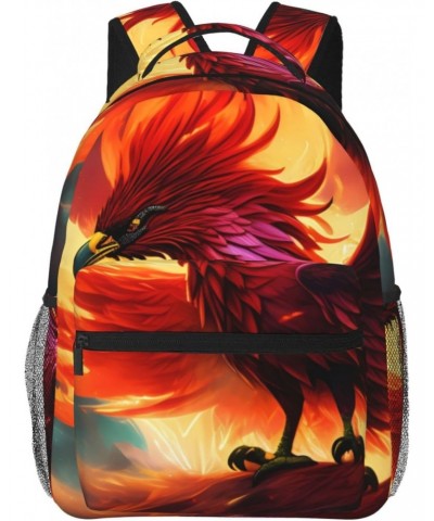 A Cartoon Phoenix Stylish And Lightweight Backpack,Comfortable To Carry,Multi-Pocket Design,23l Capacity,Easily Meet Your Dai...