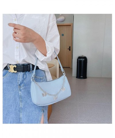 Women Bags Armpit Shoulder Bag Small Shoulder Purse Underarm Bags Clutch Women Hobos Summer Simple Handbags Bolso One Size B-...