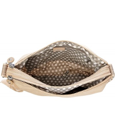 Women's Alvar Solid Crossbody Bag Dazzling Beige $34.77 Crossbody Bags