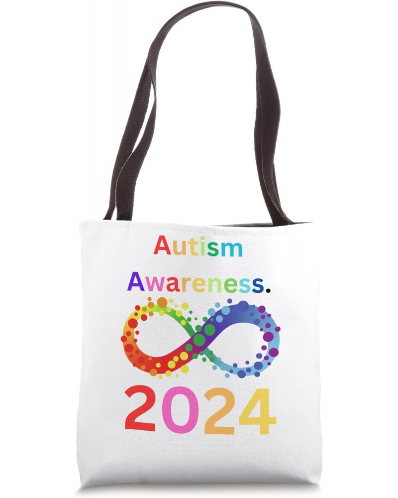 Autism Awareness - Embrace Neurodiversity - ASD 2024 Tote Bag $12.50 Totes