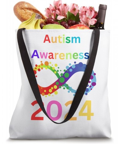 Autism Awareness - Embrace Neurodiversity - ASD 2024 Tote Bag $12.50 Totes