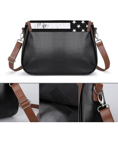 Women's Leather Small Flap Crossbody Purse Shoulder Bag Handbag Sling Bag for Women Pattern (577) $23.36 Shoulder Bags