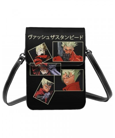 Anime Trigun Small Cell Phone Purse Woman'S Crossbody Bags Small Mini Shoulder Bag 7.5x5.3 Inches $18.71 Crossbody Bags