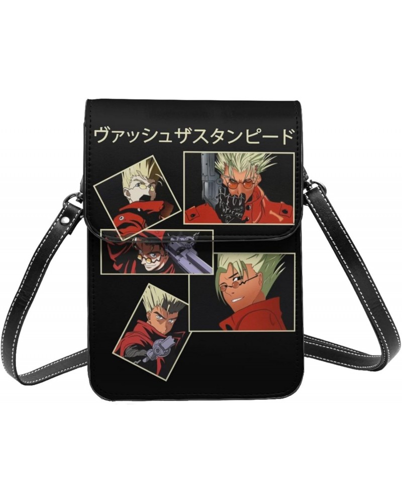 Anime Trigun Small Cell Phone Purse Woman'S Crossbody Bags Small Mini Shoulder Bag 7.5x5.3 Inches $18.71 Crossbody Bags