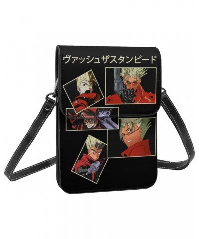 Anime Trigun Small Cell Phone Purse Woman'S Crossbody Bags Small Mini Shoulder Bag 7.5x5.3 Inches $18.71 Crossbody Bags