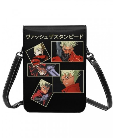 Anime Trigun Small Cell Phone Purse Woman'S Crossbody Bags Small Mini Shoulder Bag 7.5x5.3 Inches $18.71 Crossbody Bags