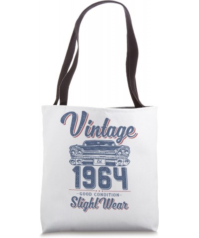 Vintage Classic Car Established 1964 58th Birthday Party Tote Bag $12.34 Totes