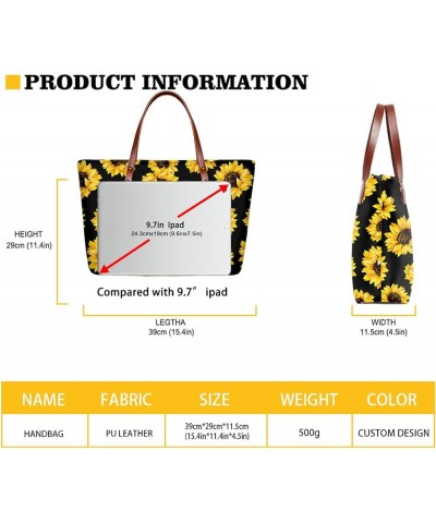 Women Tote Bag with Zipper Thanksgiving Style Polyester Washable Bags with Pocket Big Reusable Shoulder Handbag Maple Pinecon...