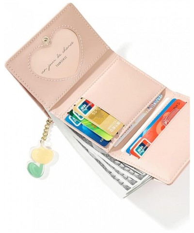 2023 New Tulip Wallet - Tulip Mini Wallet PU Leather Cute Wallet for Women - RFID Blocking Trifold Small Zipper Wallet with I...