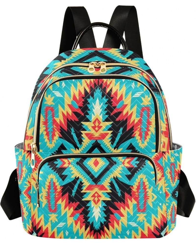 Small Backpack Purse for Women, Ethnic Pattern11 Travel Bag Casual Daypack Shoulder Bag Small $15.12 Backpacks