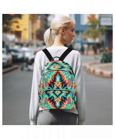 Small Backpack Purse for Women, Ethnic Pattern11 Travel Bag Casual Daypack Shoulder Bag Small $15.12 Backpacks