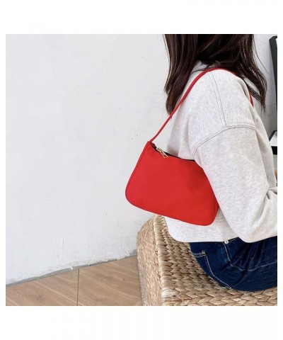 D K N Y Bag Handbag All-match Fashion Underarm Ladies One-shoulder Messenger Bag Messenger Bags (Orange, 20X6X14) Red $13.97 ...