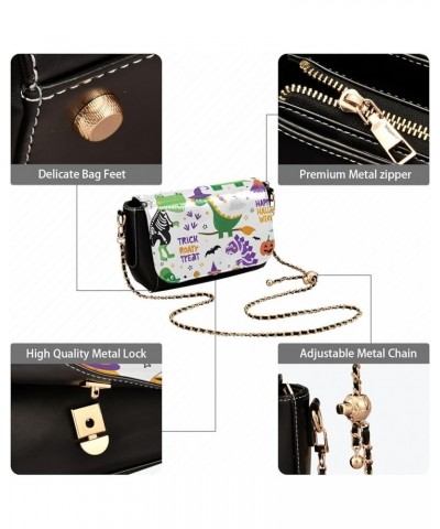 Crossbody Bags for Women Trendy Women's Black Shoulder Bag Small PU Leather Flap Cross Body Bag Handbags Pattern22 $21.31 Cro...