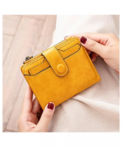 PU Leather Around Wallet Clutch RFID Blocking Purse Cards Notes Coins Wallet Buckle Wallet (Color : Pink) Dark blue $15.60 Wa...