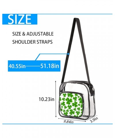 Clear Bag Stadium Approved Bags-Clear Bag for Concerts,Sporting Event,Party,Festivals Multi8 $12.88 Crossbody Bags