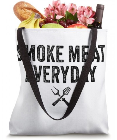 BBQ Smoker Accessory Pitmaster Dad Grilling Vintage Retro Tote Bag $12.97 Totes