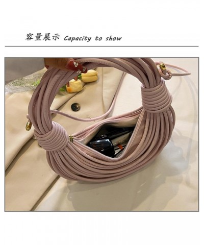 Fashionable textured braided knotted women's bag $16.47 Shoulder Bags