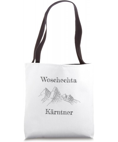 Woschechta Carinthian with Mountains in Carinthia Austria Tote Bag $10.69 Totes