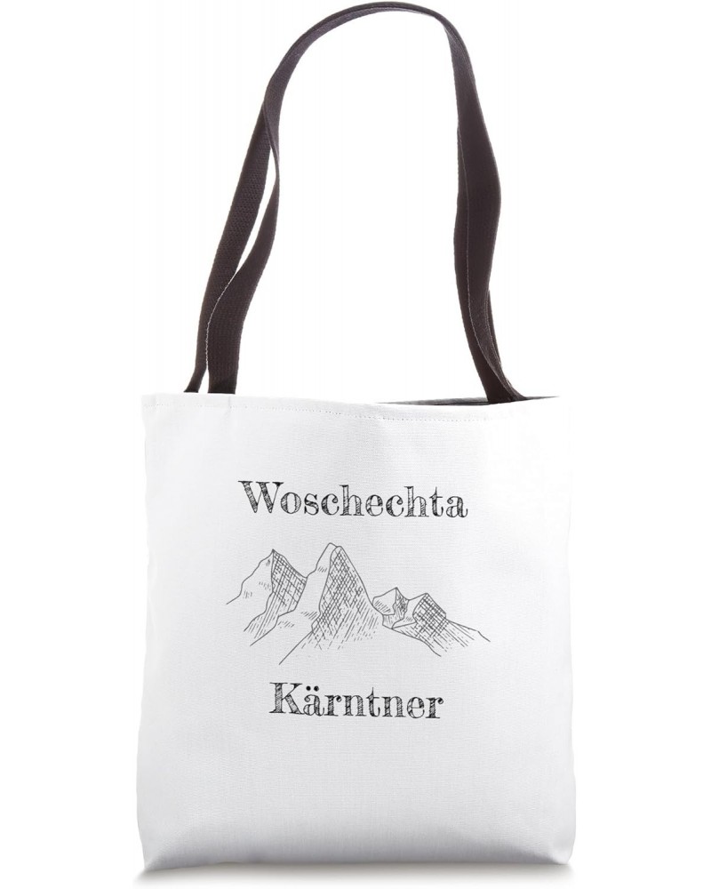 Woschechta Carinthian with Mountains in Carinthia Austria Tote Bag $10.69 Totes