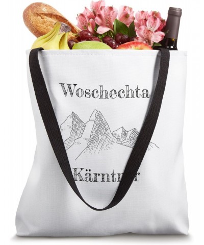 Woschechta Carinthian with Mountains in Carinthia Austria Tote Bag $10.69 Totes