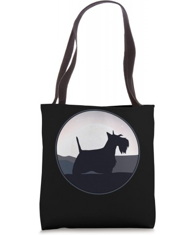 Scotty Dog Aberdeen Terrier Dog Breed Tote Bag $9.66 Totes