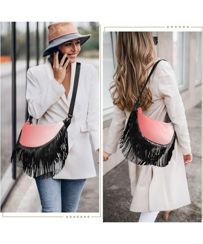 Tassel Crossbody Handbags for Women Ample Capacity Shoulder Bag with Adjustable Strap Durable Travel Bag Bls-14 $14.84 Crossb...