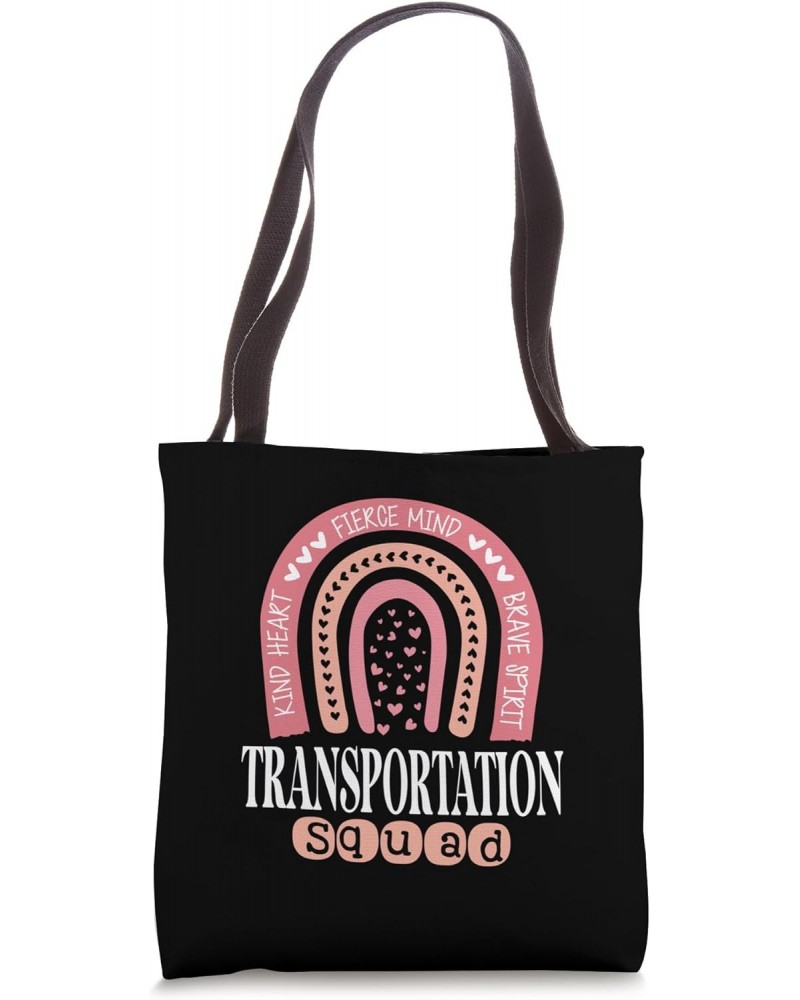 Transportation Squad Back To School Bus Driver Monitor Aide Tote Bag $10.60 Totes